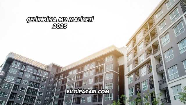 Çelik Bina m2 Maliyeti 2025