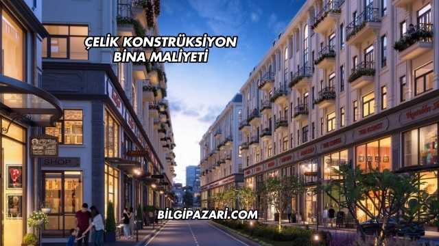 Çelik Konstrüksiyon Bina Maliyeti