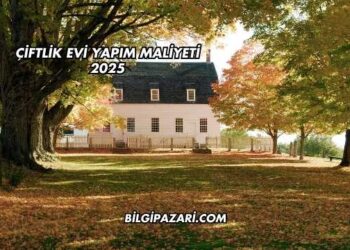 Çiftlik Evi Yapım Maliyeti 2025