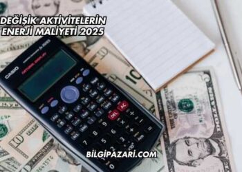 Değişik Aktivitelerin Enerji Maliyeti 2025