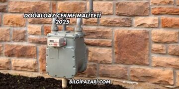Doğalgaz Çekme Maliyeti 2025