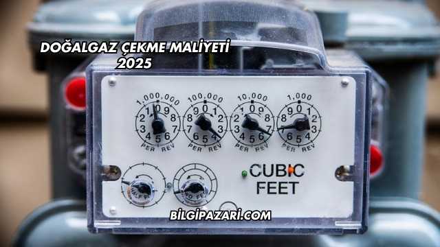 Doğalgaz Çekme Maliyeti 2025