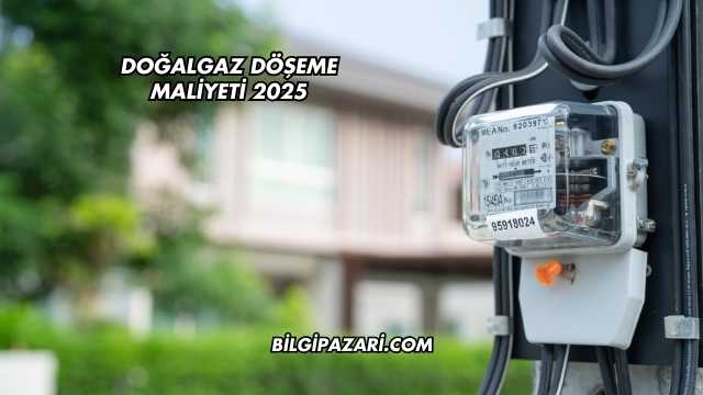 Doğalgaz Döşeme Maliyeti 2025