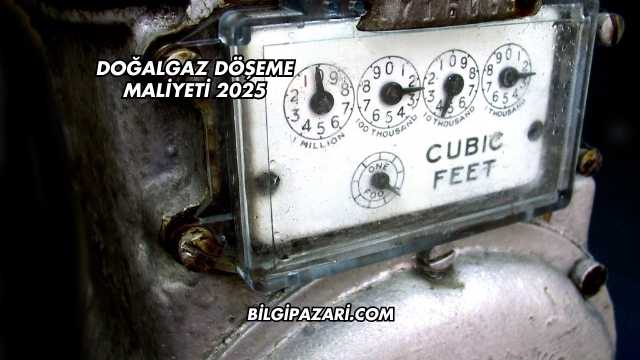 Doğalgaz Döşeme Maliyeti 2025