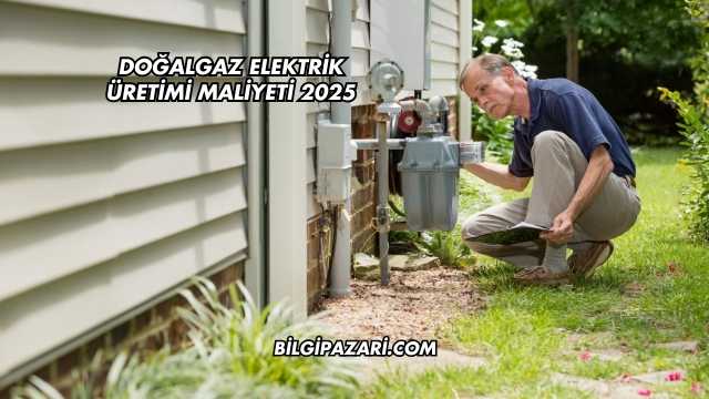 Doğalgaz Elektrik Üretimi Maliyeti 2025