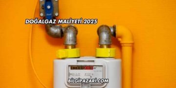 Doğalgaz Maliyeti 2025