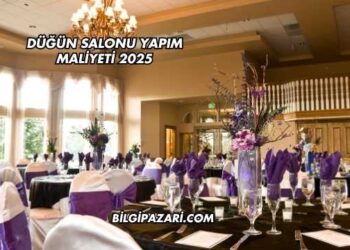 Düğün Salonu Yapım Maliyeti 2025