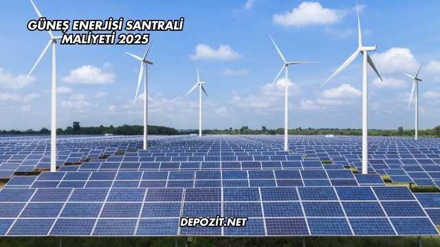 Güneş Enerjisi Santrali Maliyeti 2025
