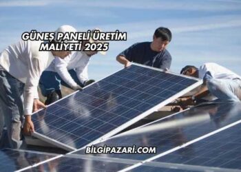 Güneş Paneli Üretim Maliyeti 2025