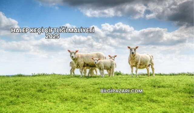 Halep Keçi Çiftliği Maliyeti 2025