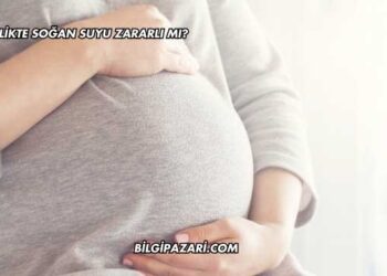 Hamilelikte Soğan Suyu Zararlı mı?