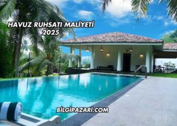 Havuz Ruhsatı Maliyeti 2025