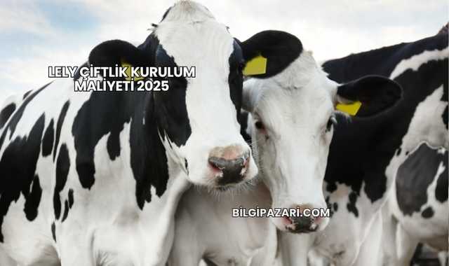 Lely Çiftlik Kurulum Maliyeti 2025