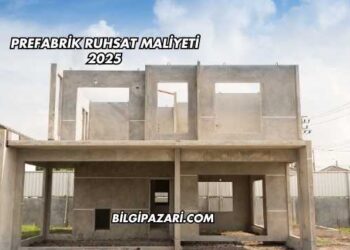 Prefabrik Ruhsat Maliyeti 2025
