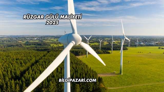 Rüzgar Gülü Maliyeti 2025