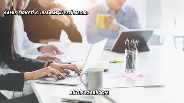 Şahıs Şirketi Kurma Maliyeti Nedir?