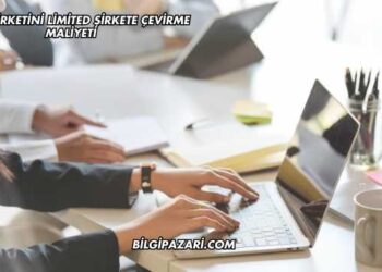 Şahıs Şirketini Limited Şirkete Çevirme Maliyeti