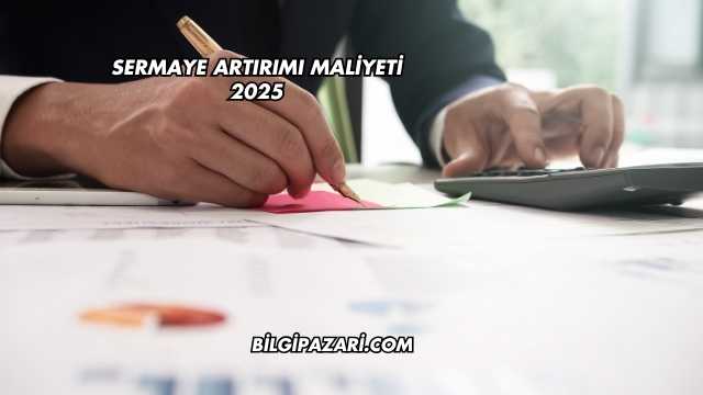 Sermaye Artırımı Maliyeti 2025