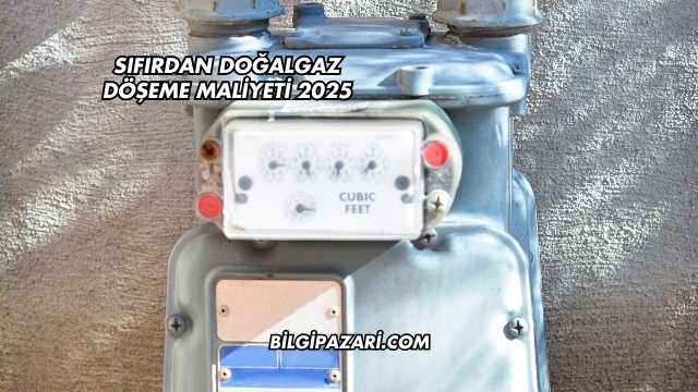 Sıfırdan Doğalgaz Döşeme Maliyeti 2025