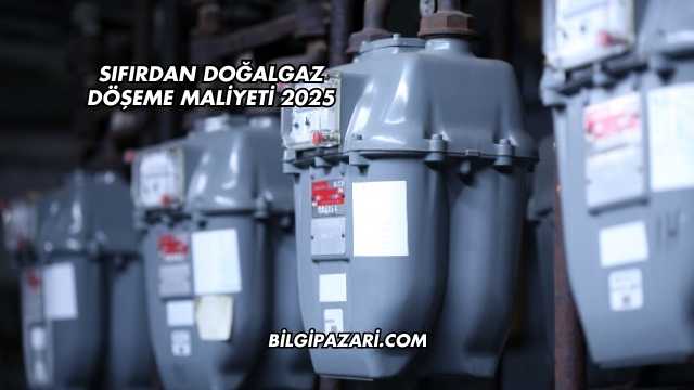 Sıfırdan Doğalgaz Döşeme Maliyeti 2025