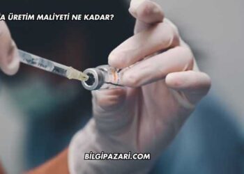 Şırınga Üretim Maliyeti Ne Kadar?