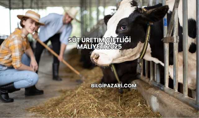 Süt Üretim Çiftliği Maliyeti 2025