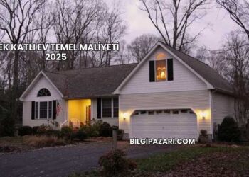 Tek Katlı Ev Temel Maliyeti 2025