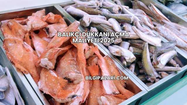 Balıkçı Dükkanı Açma Maliyeti 2025