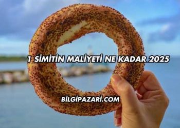 1 Simitin Maliyeti Ne Kadar 2025