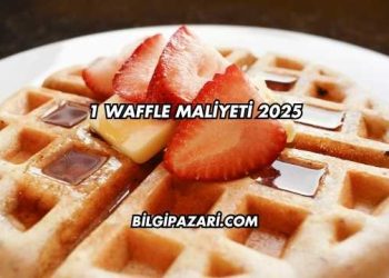 1 Waffle Maliyeti 2025