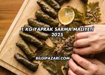 1 kg Yaprak Sarma Maliyeti 2025