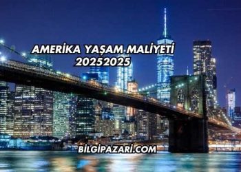Amerika Yaşam Maliyeti 2025