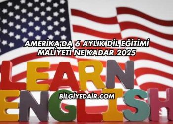 Amerika'da 6 Aylık Dil Eğitimi Maliyeti Ne Kadar 2025