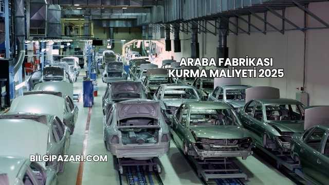Araba Fabrikası Kurma Maliyeti 2025
