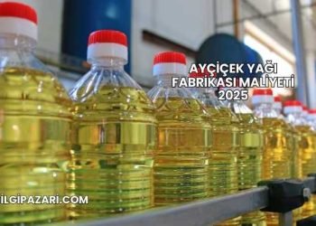 Ayçiçek Yağı Fabrikası Maliyeti 2025