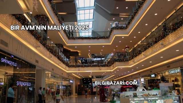 Bir AVM'nin Maliyeti 2025