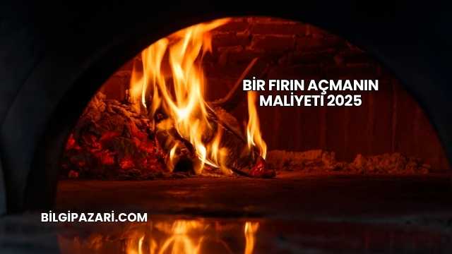 Bir Fırın Açmanın Maliyeti 2025
