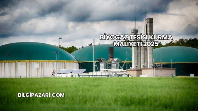 Biyogaz Tesisi Kurma Maliyeti 2025