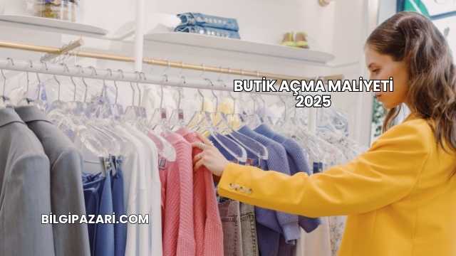 Butik Açma Maliyeti 2025