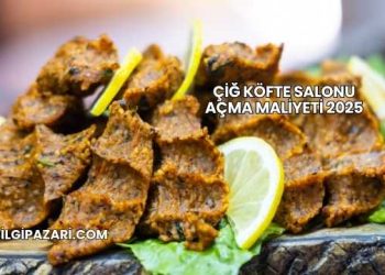 Çiğ Köfte Salonu Açma Maliyeti 2025