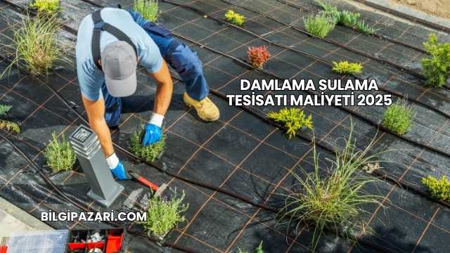 Damlama Sulama Tesisatı Maliyeti 2025