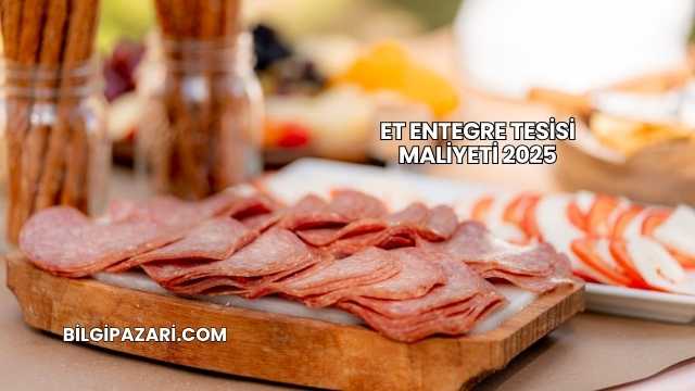 Et Entegre Tesisi Maliyeti 2025