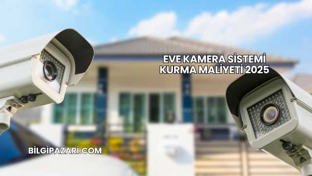 Eve Kamera Sistemi Kurma Maliyeti 2025