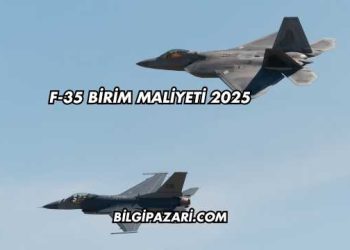 F-35 Birim Maliyeti 2025