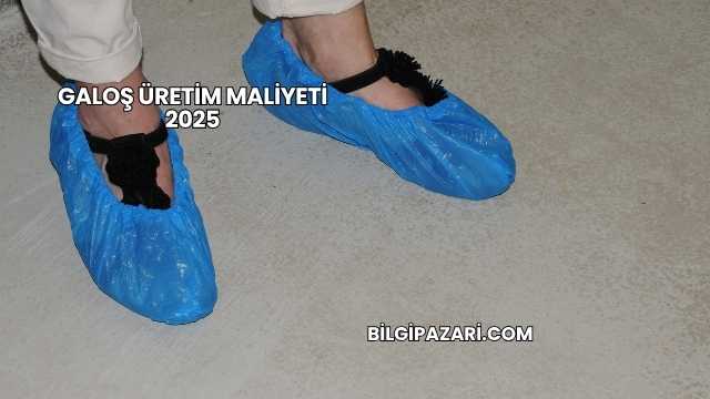 Galoş Üretim Maliyeti 2025