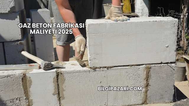 Gaz Beton Fabrikası Maliyeti 2025
