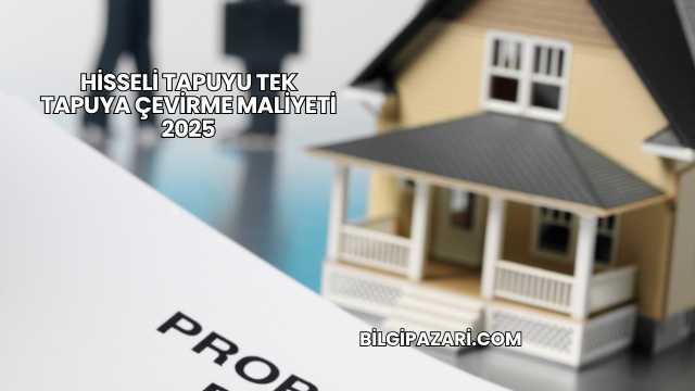 Hisseli Tapuyu Tek Tapuya Çevirme Maliyeti 2025