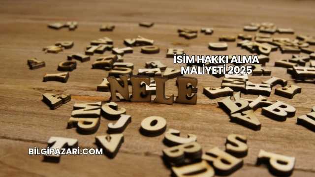 İsim Hakkı Alma Maliyeti 2025