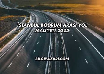 İstanbul Bodrum Arası Yol Maliyeti 2025