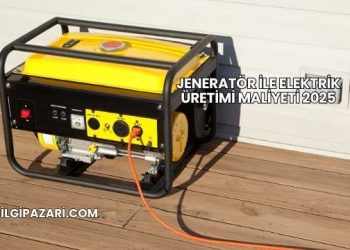 Jeneratör İle Elektrik Üretimi Maliyeti 2025